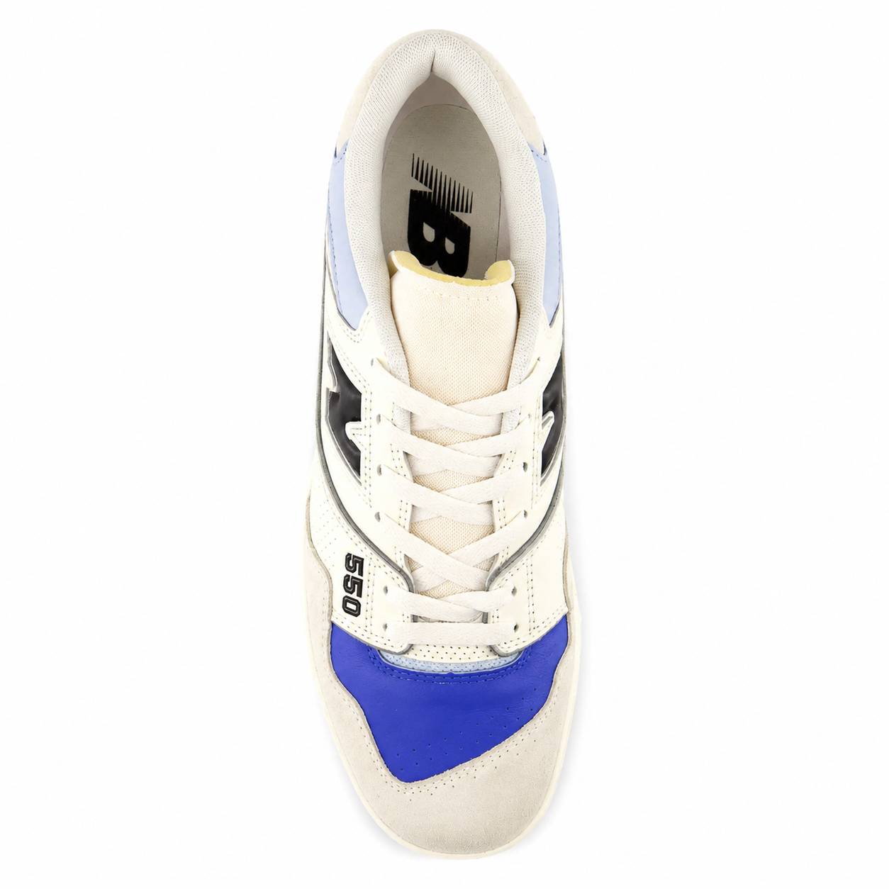 TENIS NEW BALANCE 550 1348493 BEGE AZUL CLARO MASCULINO Branco/Azul 5