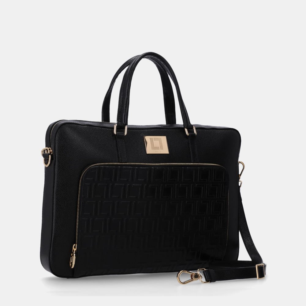 Bolsa Executiva Grande New Ridge Preto - 10005594 Preto 3