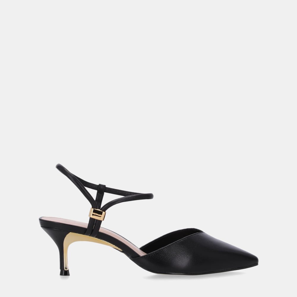 Slingback Saara Preto - 58060001