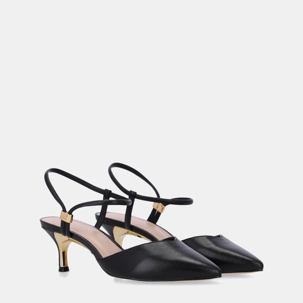Slingback Saara Preto - 58060001 Preto 2