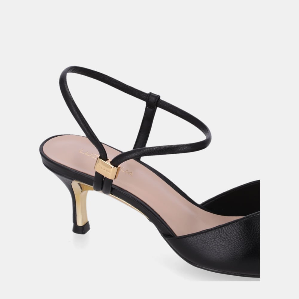 Slingback Saara Preto - 58060001 Preto 4