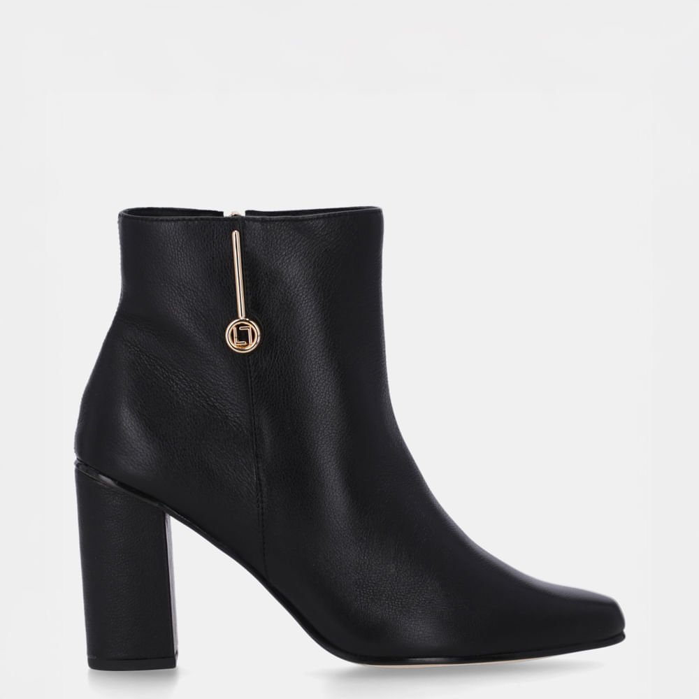 Bota Cano Curto Saara Preto - 56510030