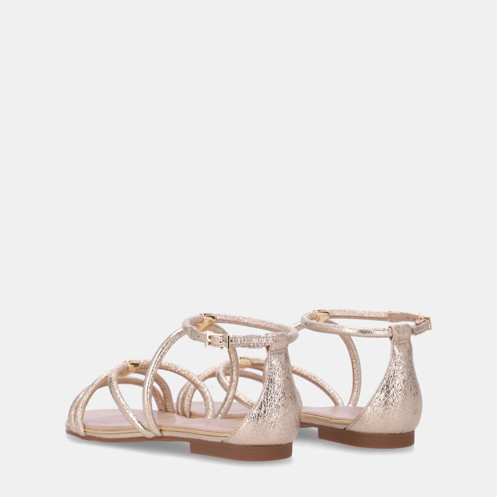 Sandália Rasteira Vênus Ouro - 54870076 Ouro 3