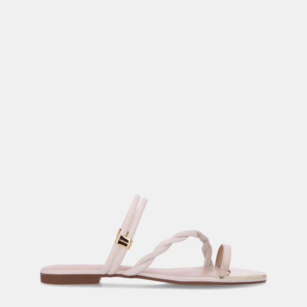 Chinelo Couro Saara Panna - 53129400