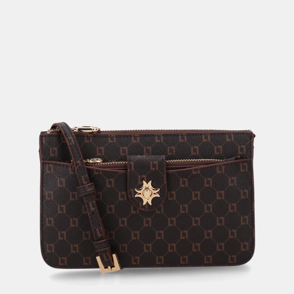 Bolsa Mini Bag Pequena Monograma Ll Mocca - 42000005