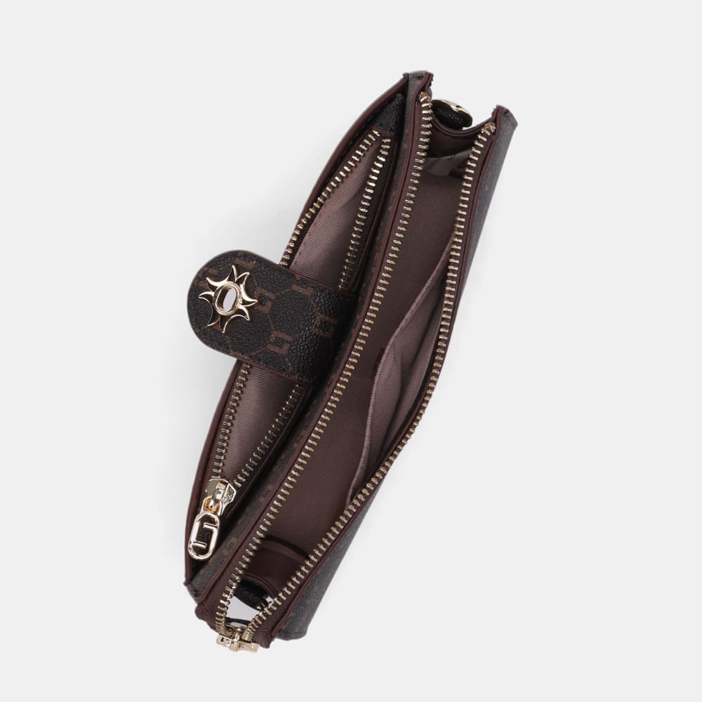 Bolsa Mini Bag Pequena Monograma Ll Mocca - 42000005 Mocca 4