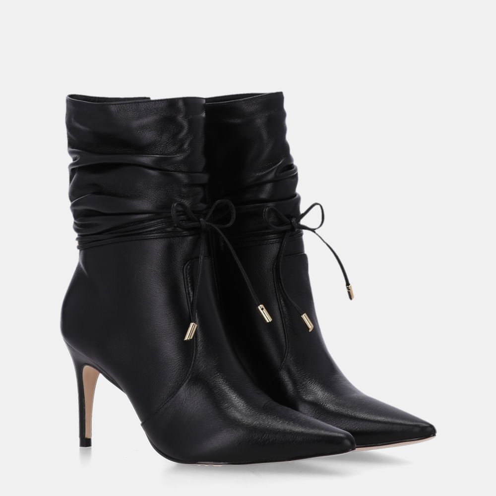 Bota Cano Médio Saara Preto - 56970006 Preto 3