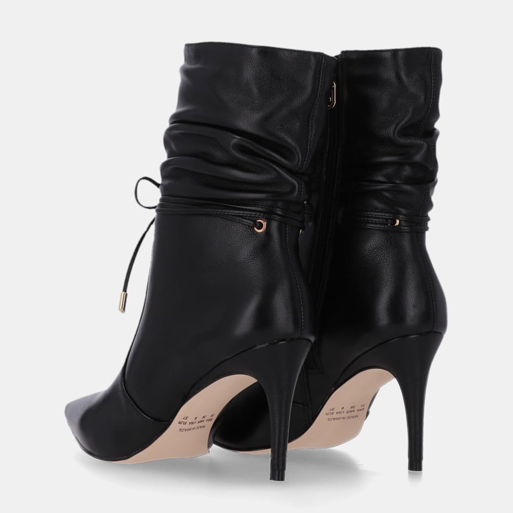 Bota Cano Médio Saara Preto - 56970006 Preto 4