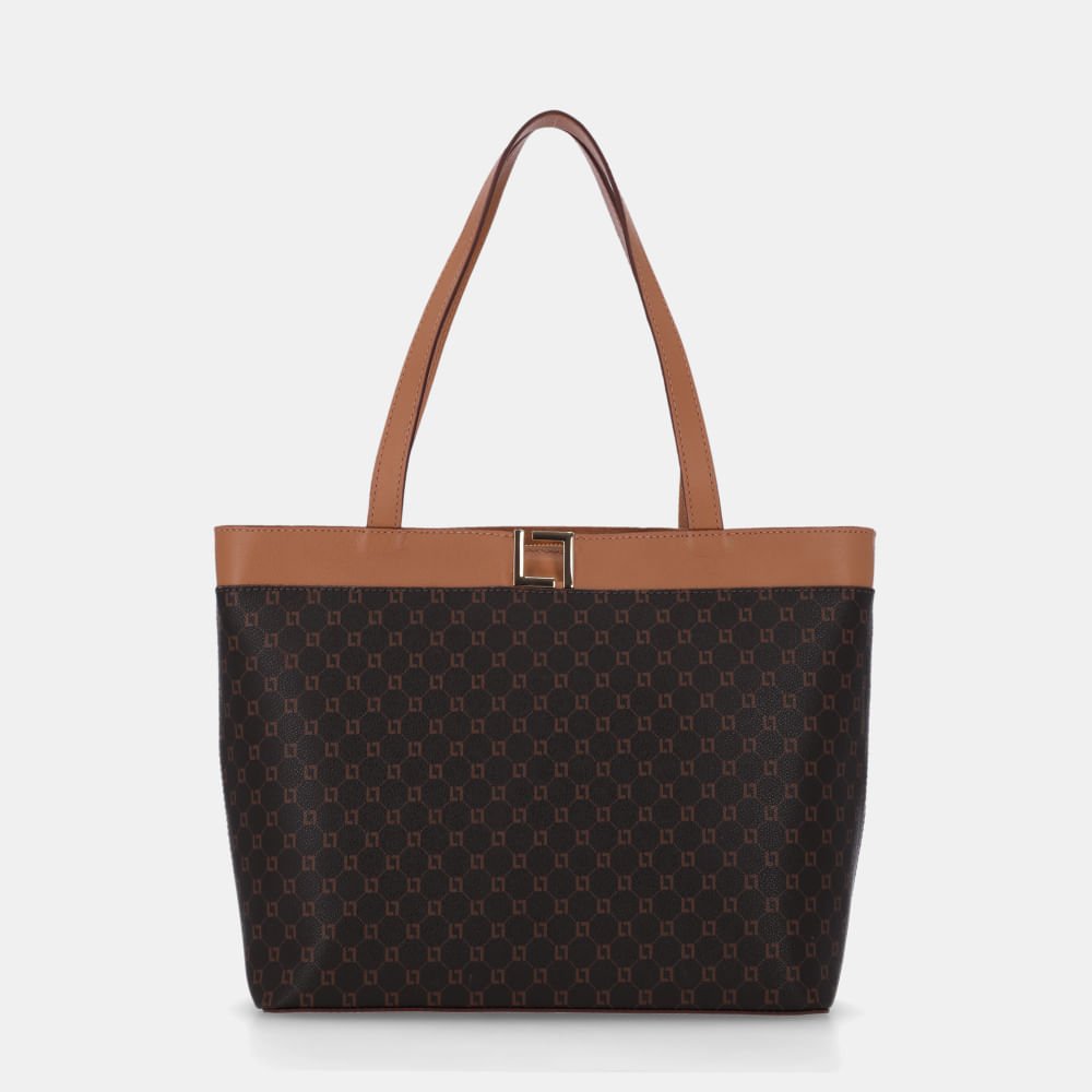 Bolsa Shopping Grande Monograma Ll Mocca - 2000770 Mocca 1