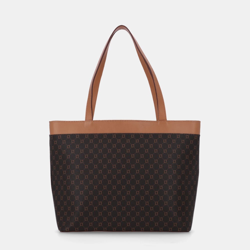 Bolsa Shopping Grande Monograma Ll Mocca - 2000770 Mocca 2