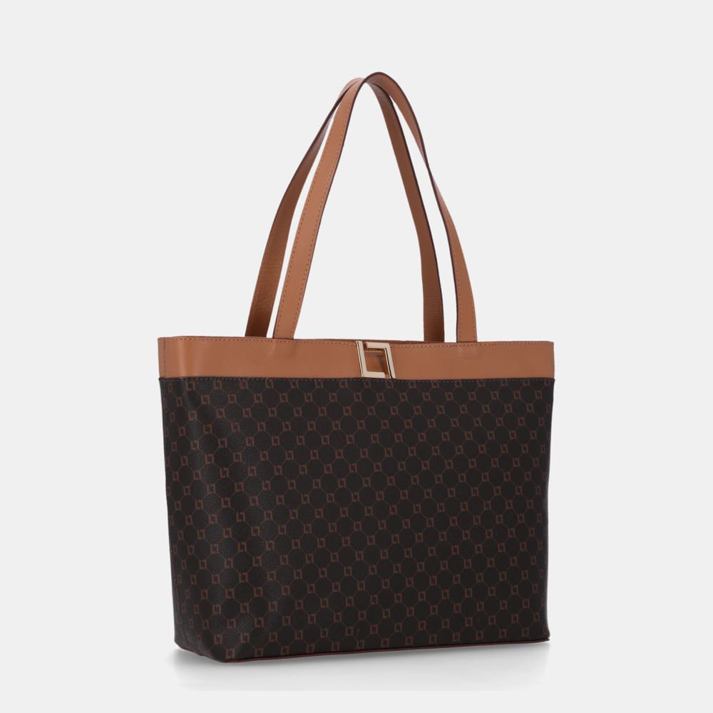 Bolsa Shopping Grande Monograma Ll Mocca - 2000770 Mocca 3