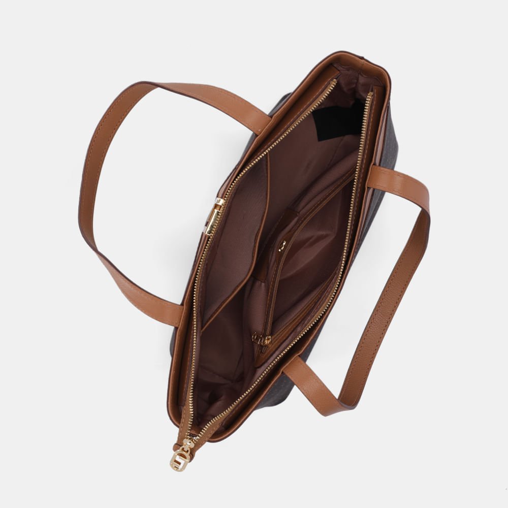 Bolsa Shopping Grande Monograma Ll Mocca - 2000770 Mocca 4
