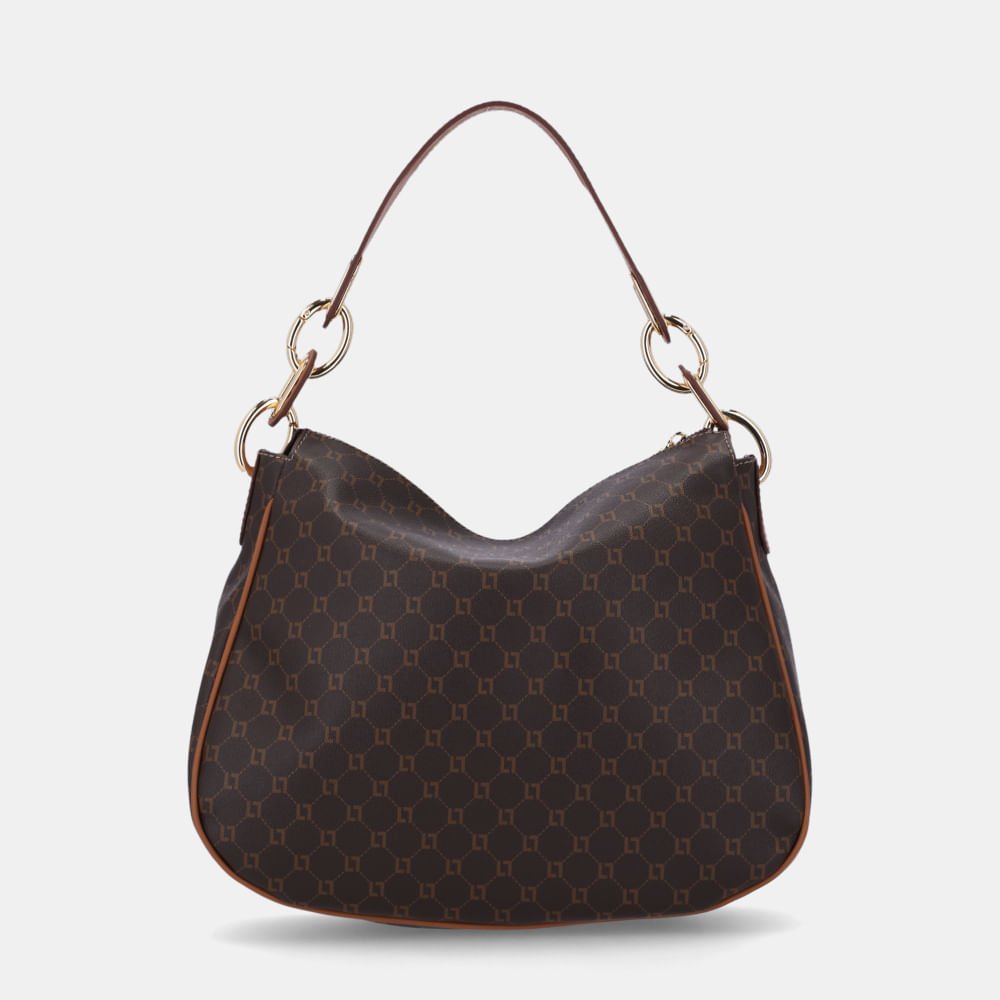Bolsa Hobo Grande Monograma Mocca - 10001036 Mocca 2