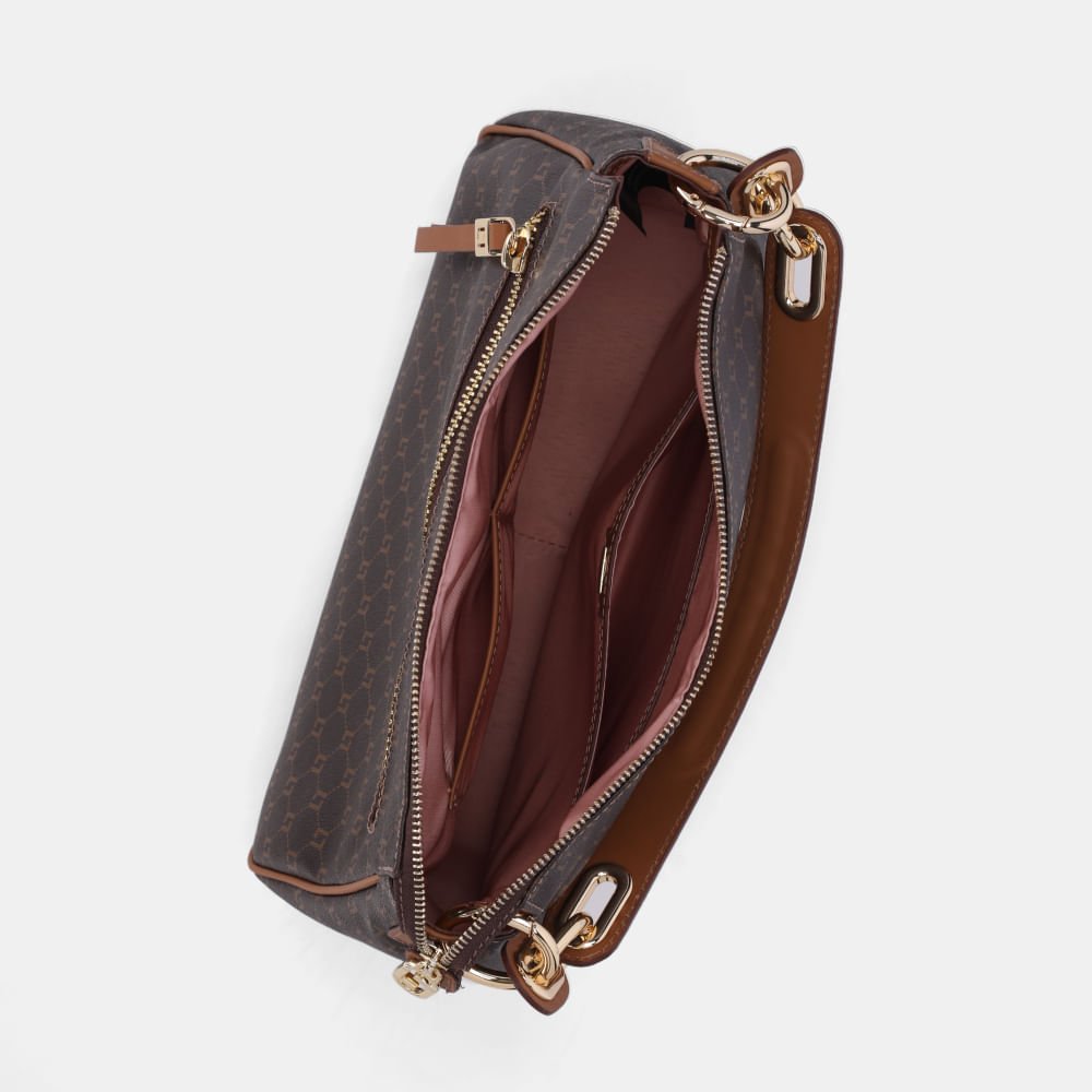 Bolsa Hobo Grande Monograma Mocca - 10001036 Mocca 4
