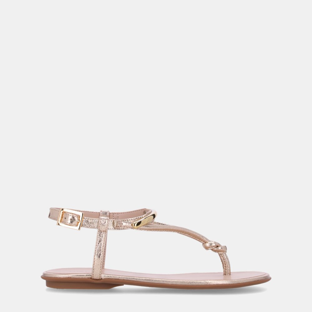 Sandália Rasteira Sun Vênus Ouro - 52217800 Ouro 1