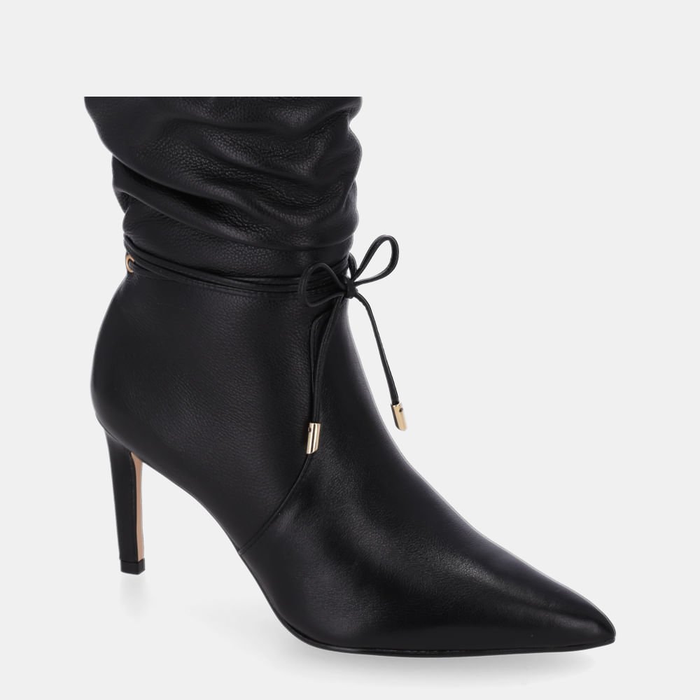 Bota Cano Longo Saara Preto - 80480038 Preto 4