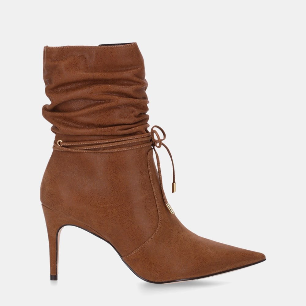 Bota Cano Médio Arenito Canela - 56970006