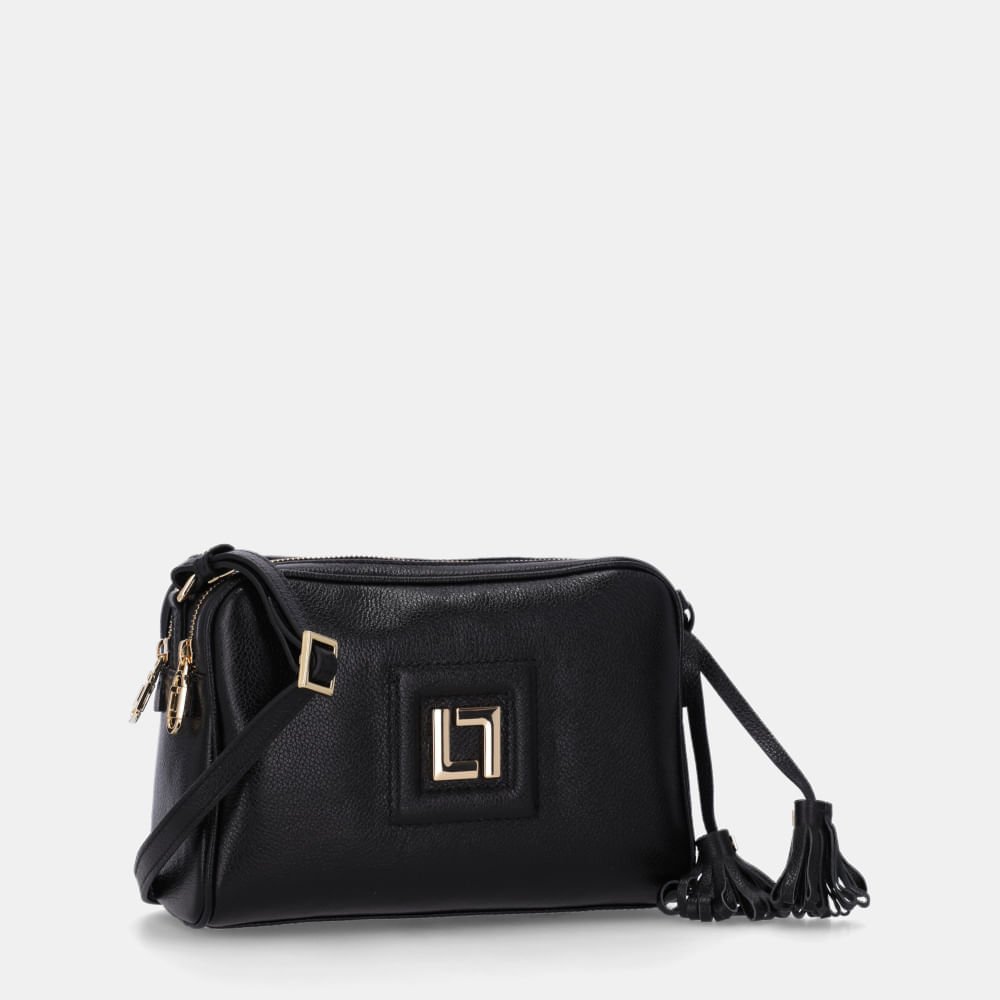 Bolsa Tiracolo Média New Ridge Preto - 10005324 Preto 4