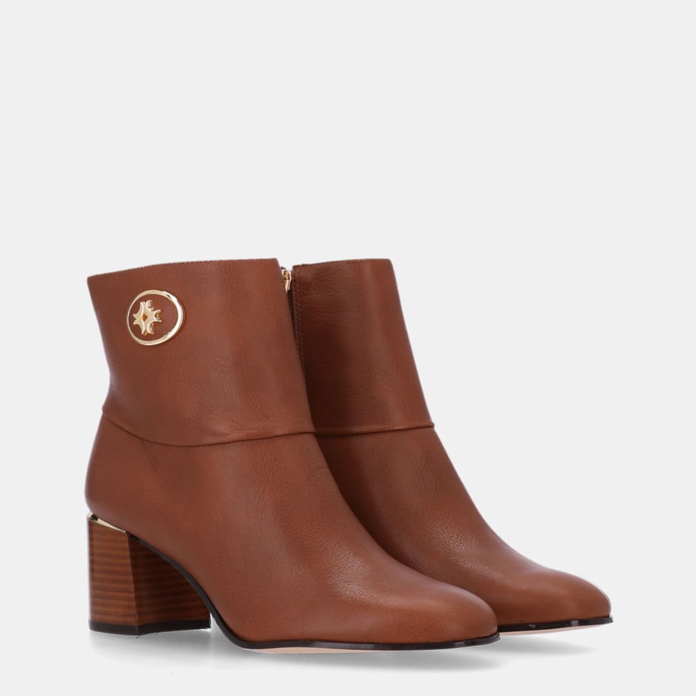 Bota Cano Curto Montenapoleone Âmbar - 80740013 Âmbar 2