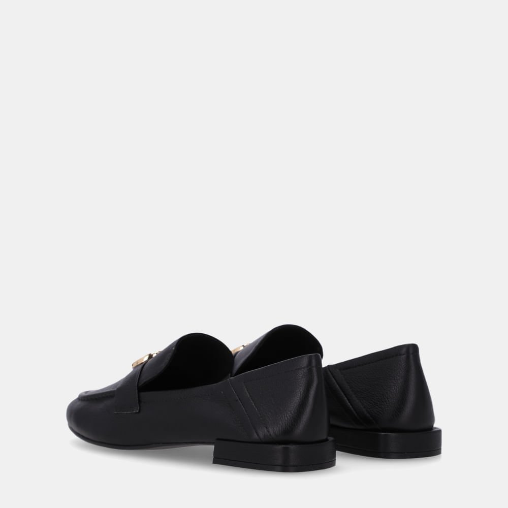 Loafer Saara Preto - 60340021 Preto 4