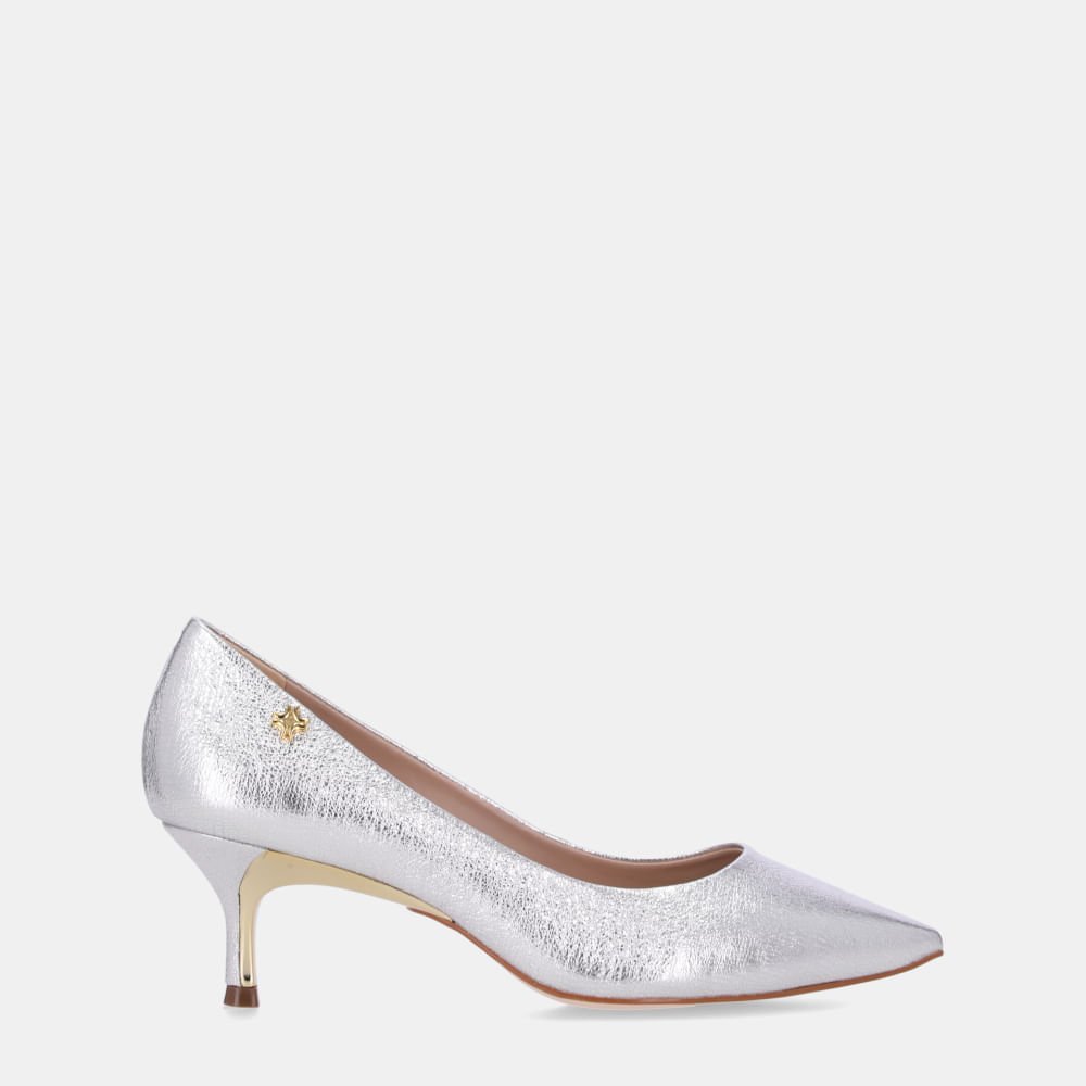 Scarpin Vênus Prata - 58060700 Prata 1