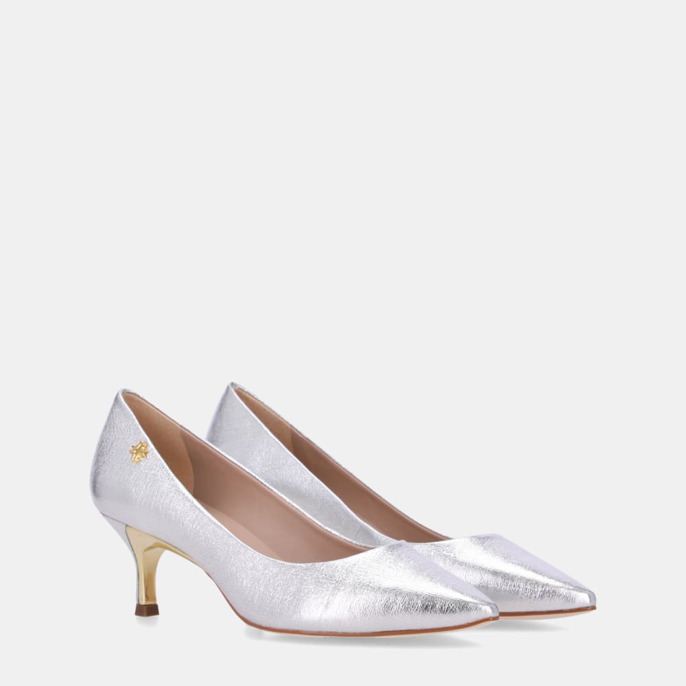 Scarpin Vênus Prata - 58060700 Prata 2