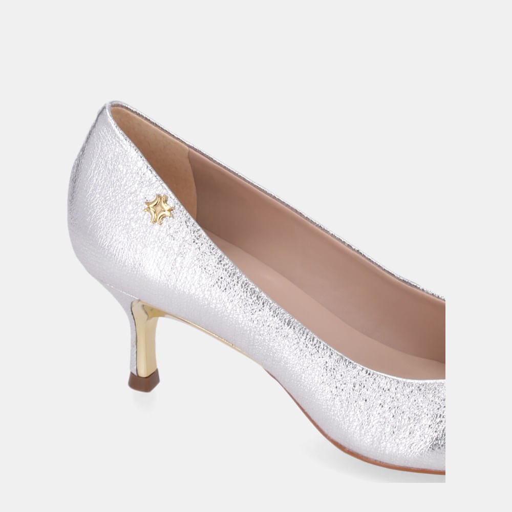 Scarpin Vênus Prata - 58060700 Prata 4