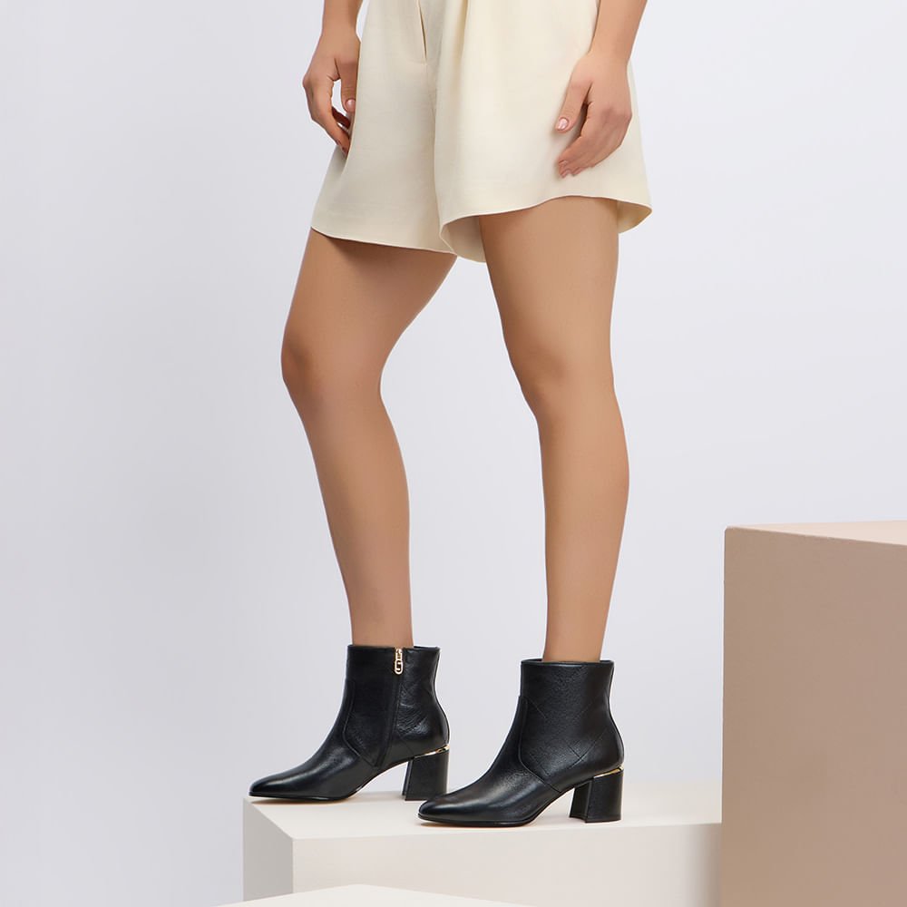 Bota Cano Curto Atacama Preto - 80740009 Preto 2