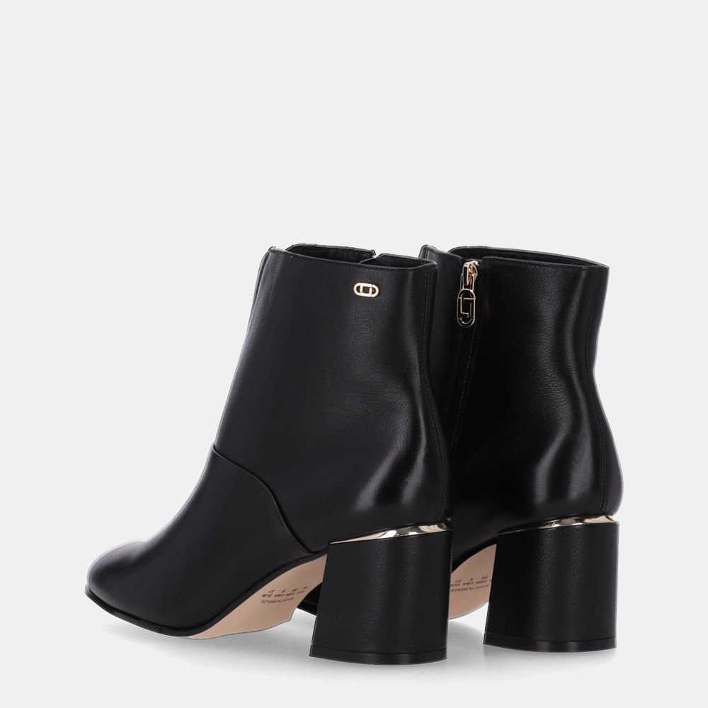 Bota Cano Curto Saara Preto - 80740014 Preto 3