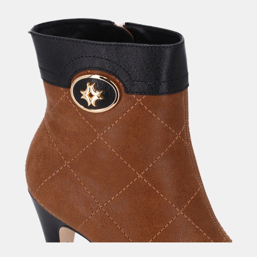 Bota Cano Curto Arenito Canela - 81060004 Canela 5