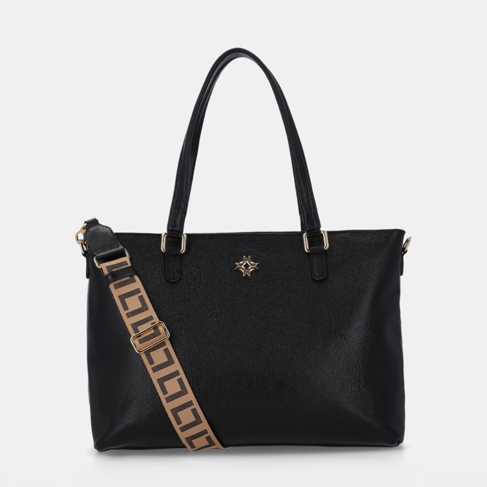 Bolsa Shopping Grande New Ridge Preto - 2000601