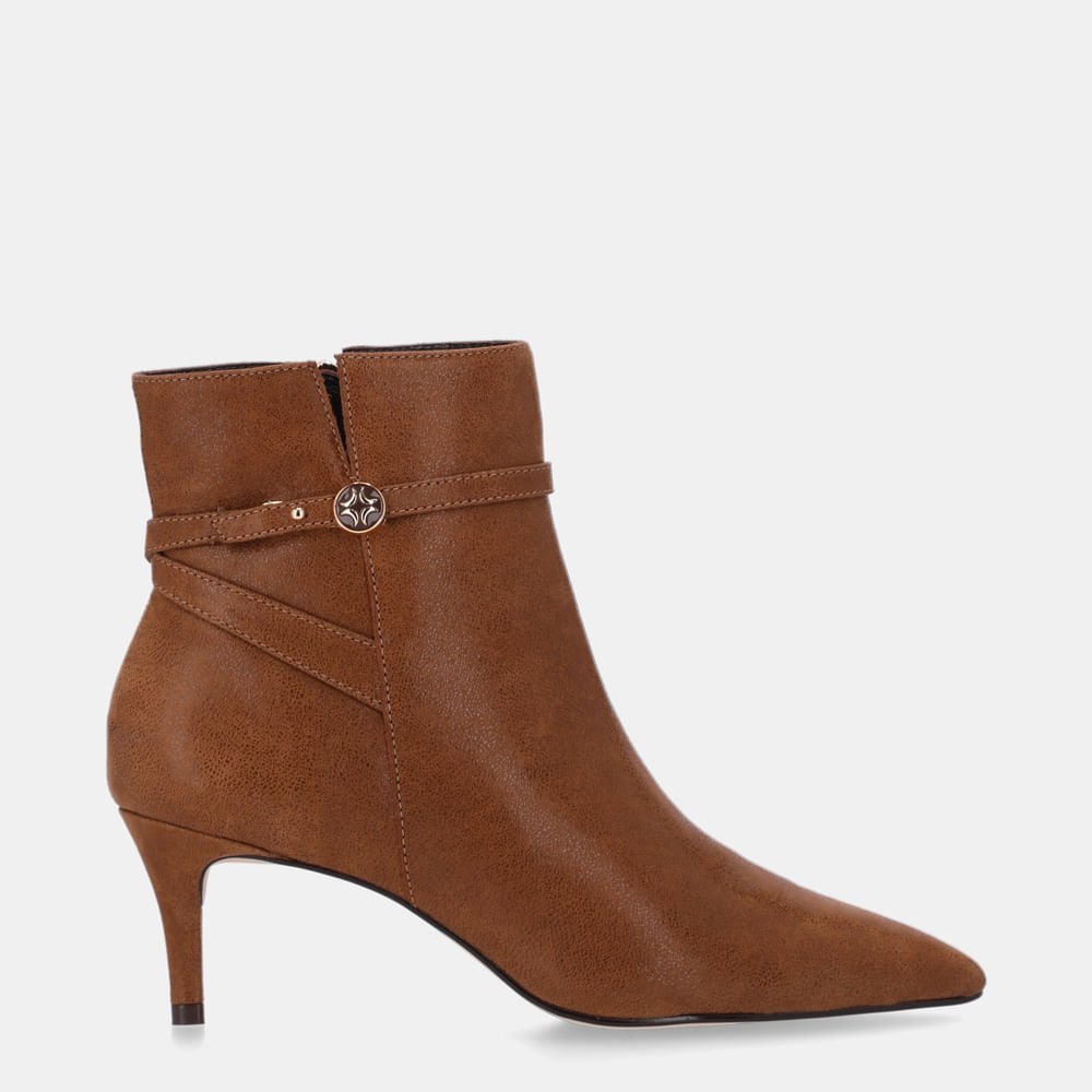 Bota Cano Médio Arenito Canela - 80830014