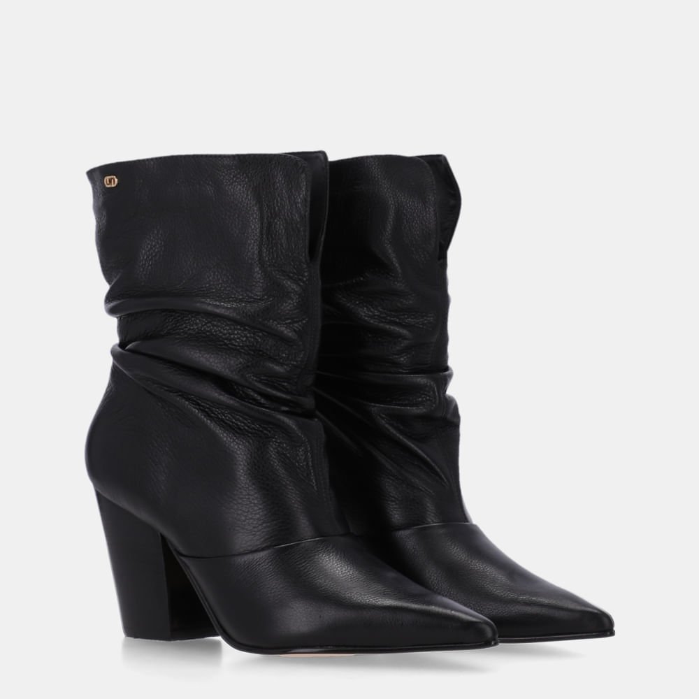 Bota Cano Médio Saara Preto - 81050004 Preto 2