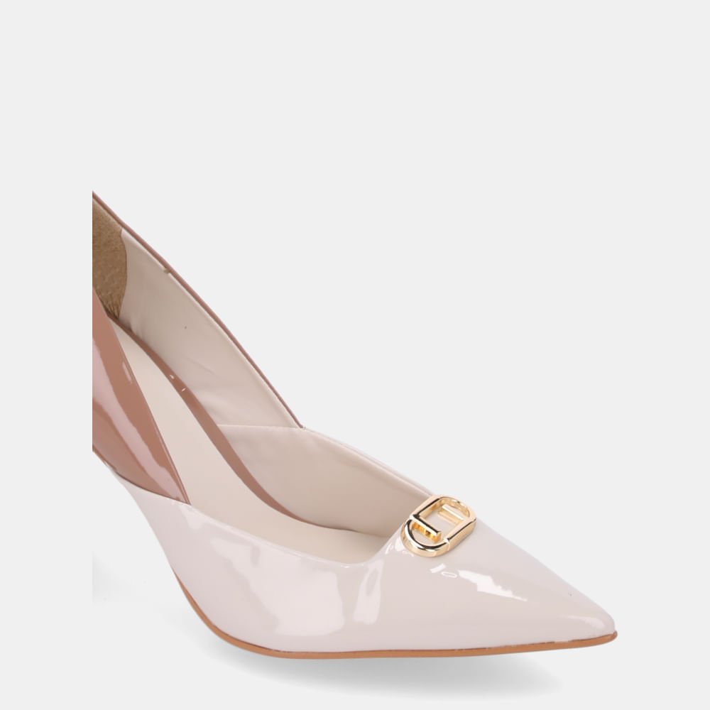 Scarpin Verniz Pu Panna/verniz Pu Mousse - 80230035 Mousse 4