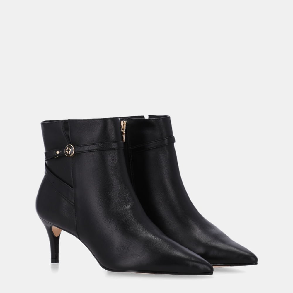 Bota Cano Médio Saara Preto - 80830014 Preto 2