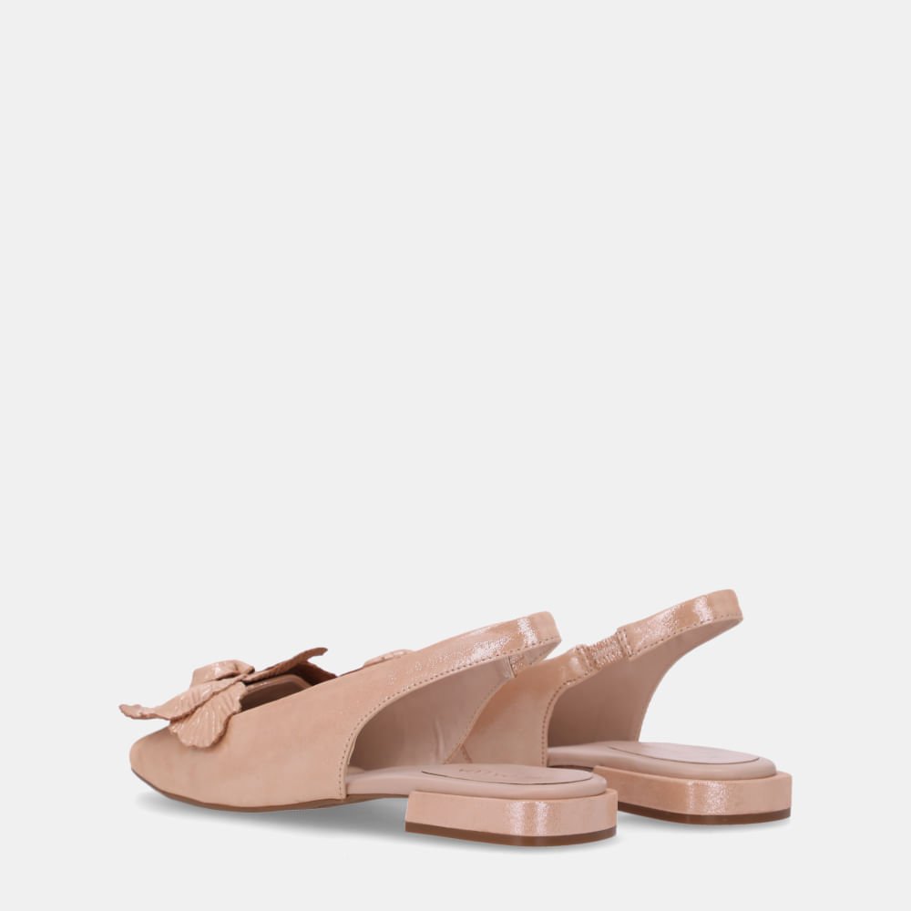 Slingback Puntini Bege - 60760007 Bege 3