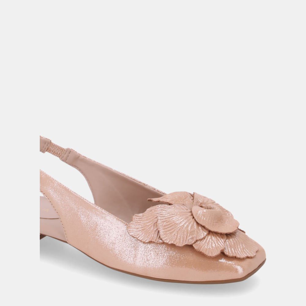 Slingback Puntini Bege - 60760007 Bege 4