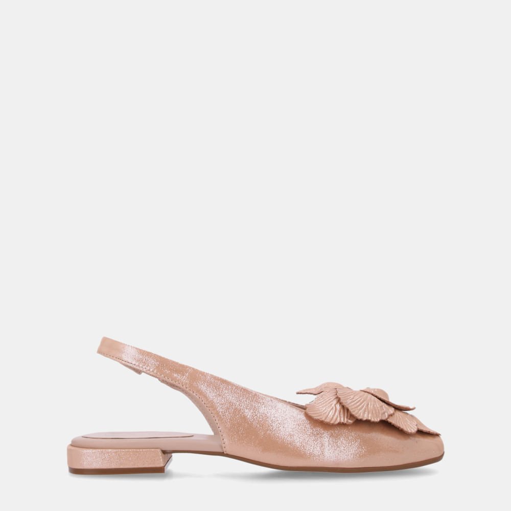 Slingback Puntini Bege - 60760007