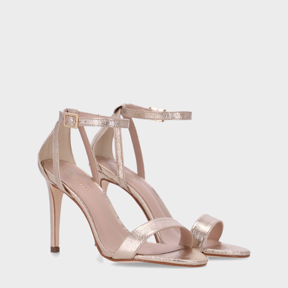 Sandália Salto Vênus Ouro - 55822800 Ouro 3