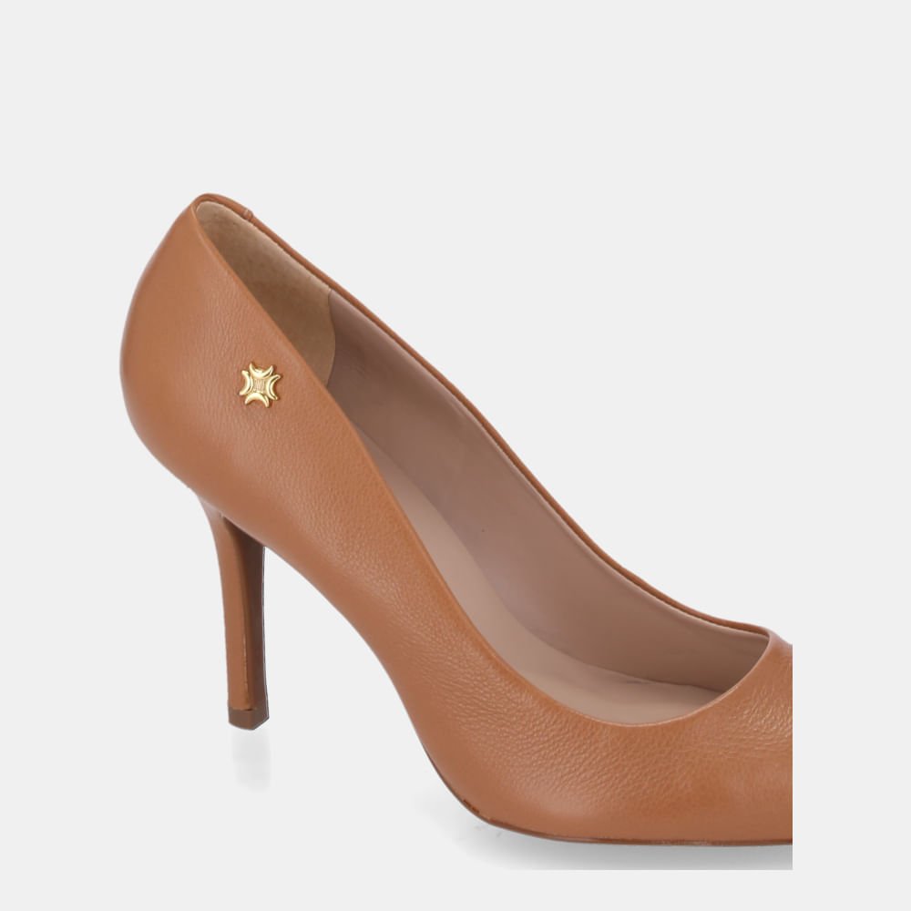 Scarpin Saara Amêndoa - 52951500 Amêndoa 5