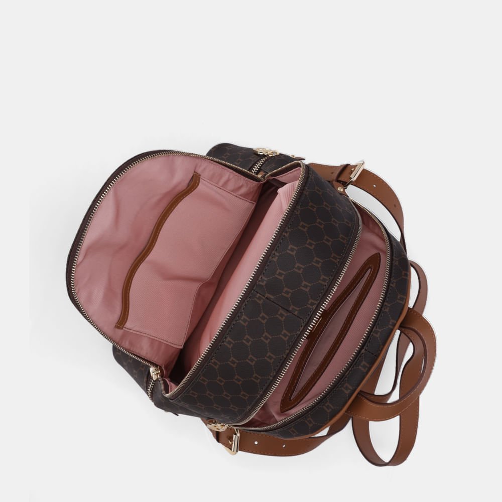 Mochila Grande Monograma Ll Mocca - 10001018 Mocca 5