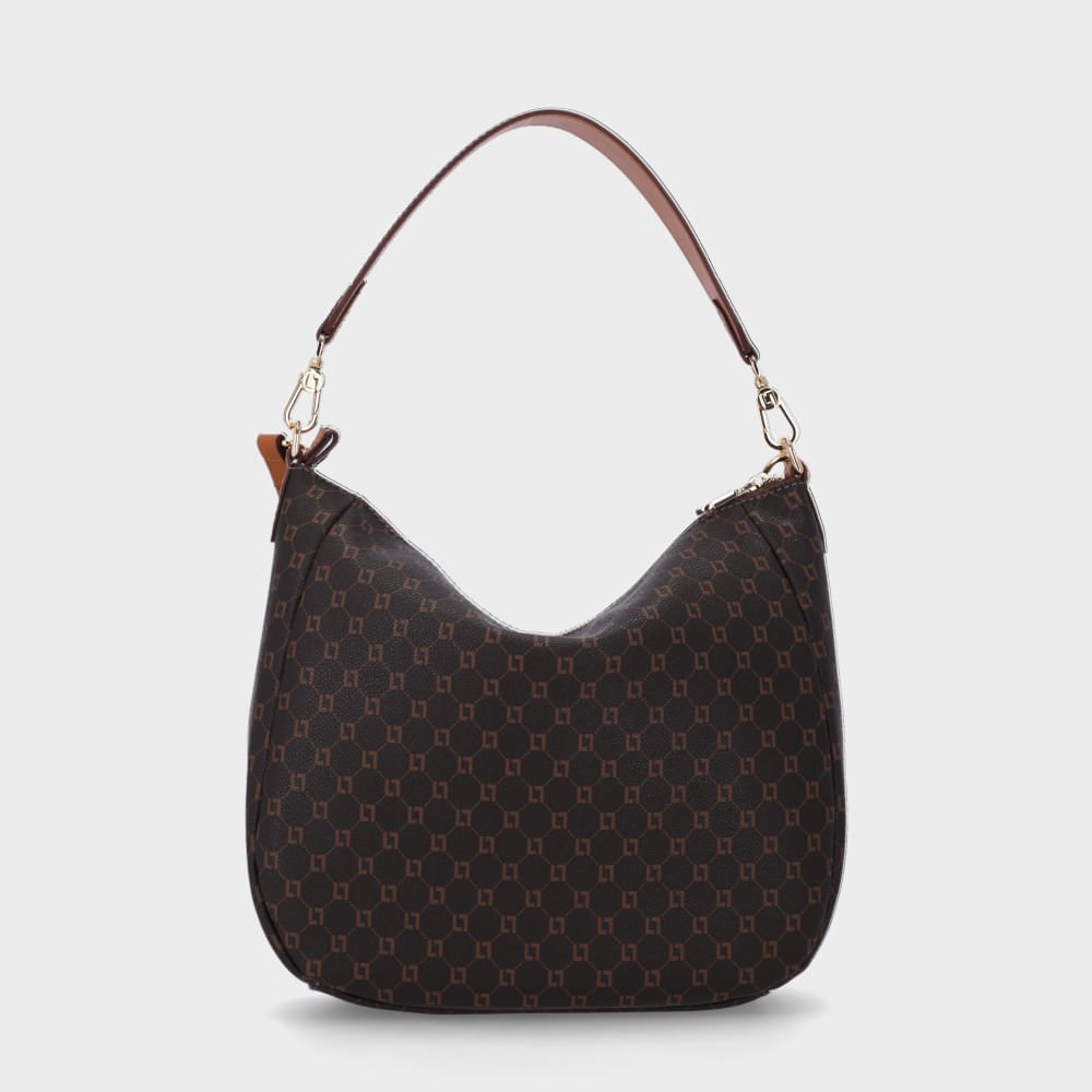 Bolsa Hobo Grande Monograma Ll Mocca - 10006145 Mocca 3