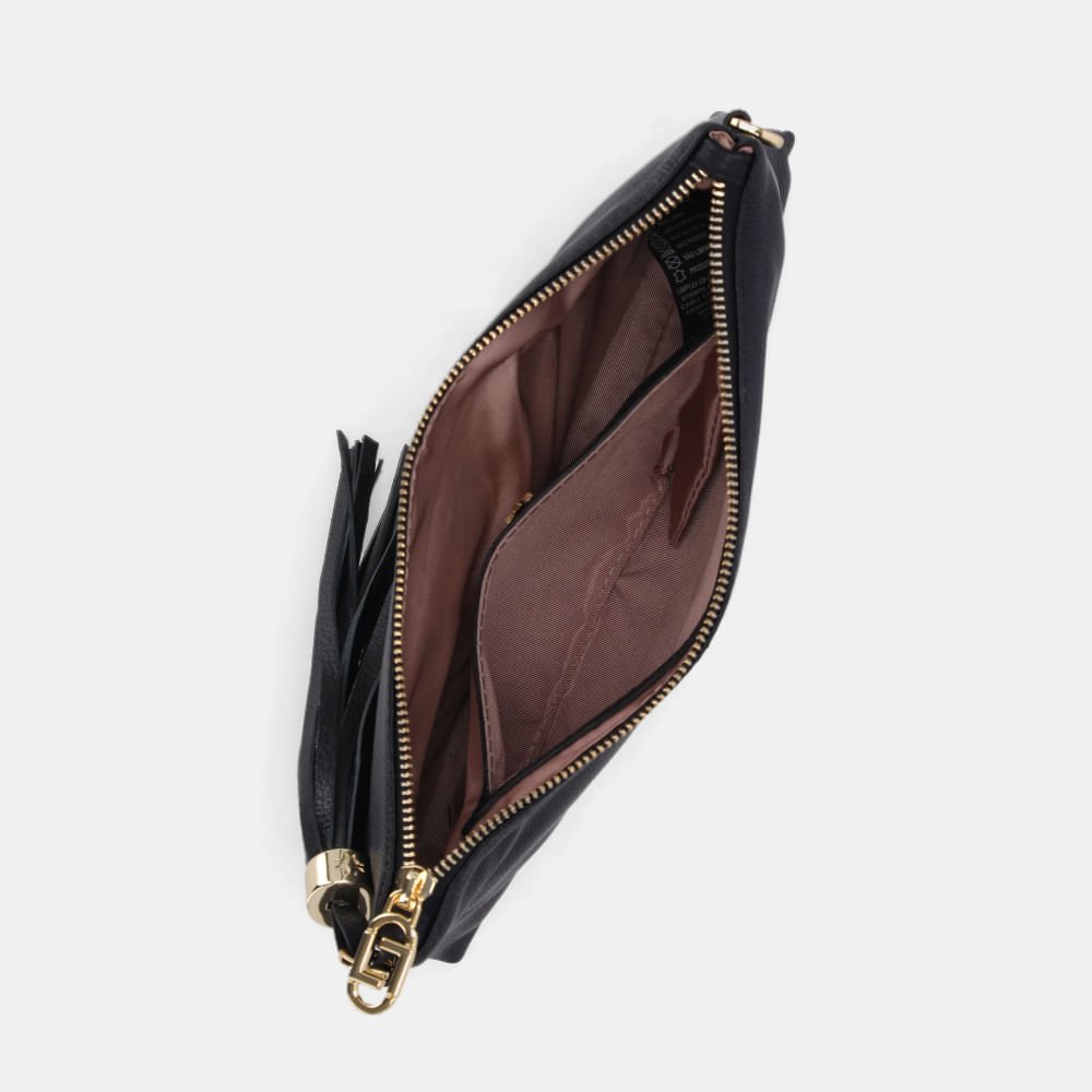 Bolsa Clutch Pequena Saara Preto - 2000530 Preto 4