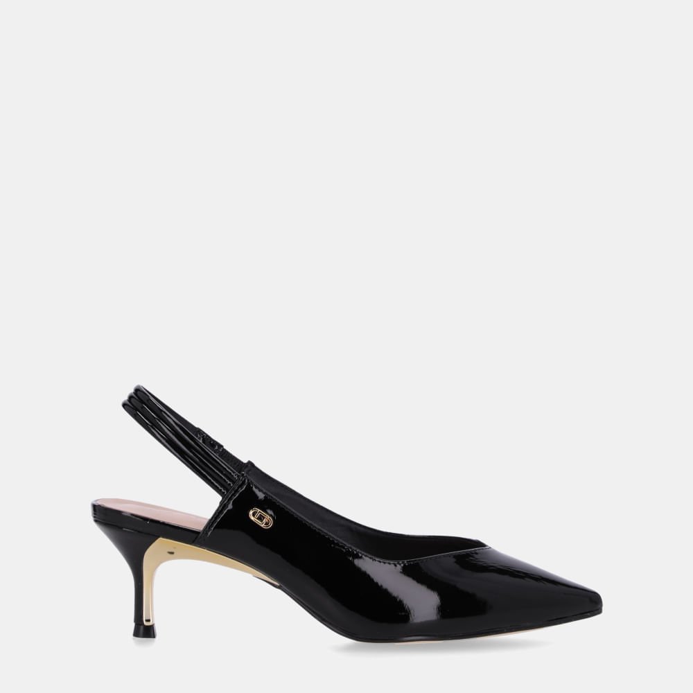 Slingback Verona Preto - 58060039