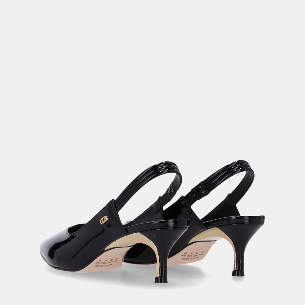 Slingback Verona Preto - 58060039 Preto 3