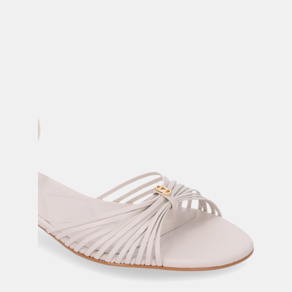 Sandália Rasteira Saara Panna - 80910007 Panna 4