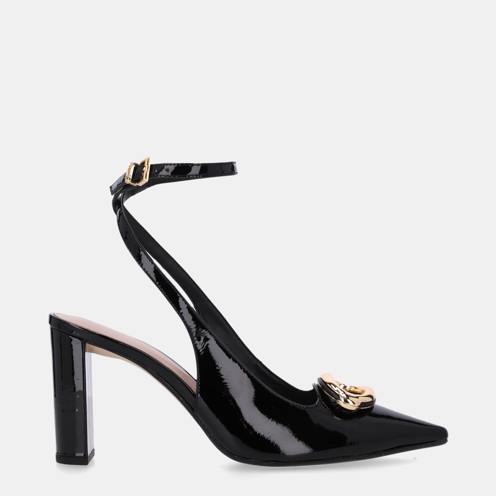 Slingback Verona Preto - 80230056