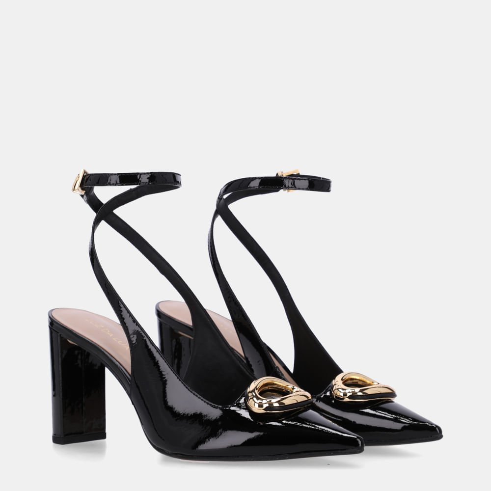 Slingback Verona Preto - 80230056 Preto 3