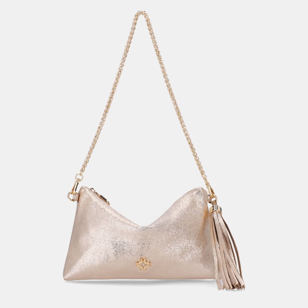 Bolsa Clutch Pequena Vênus Ouro - 2000530