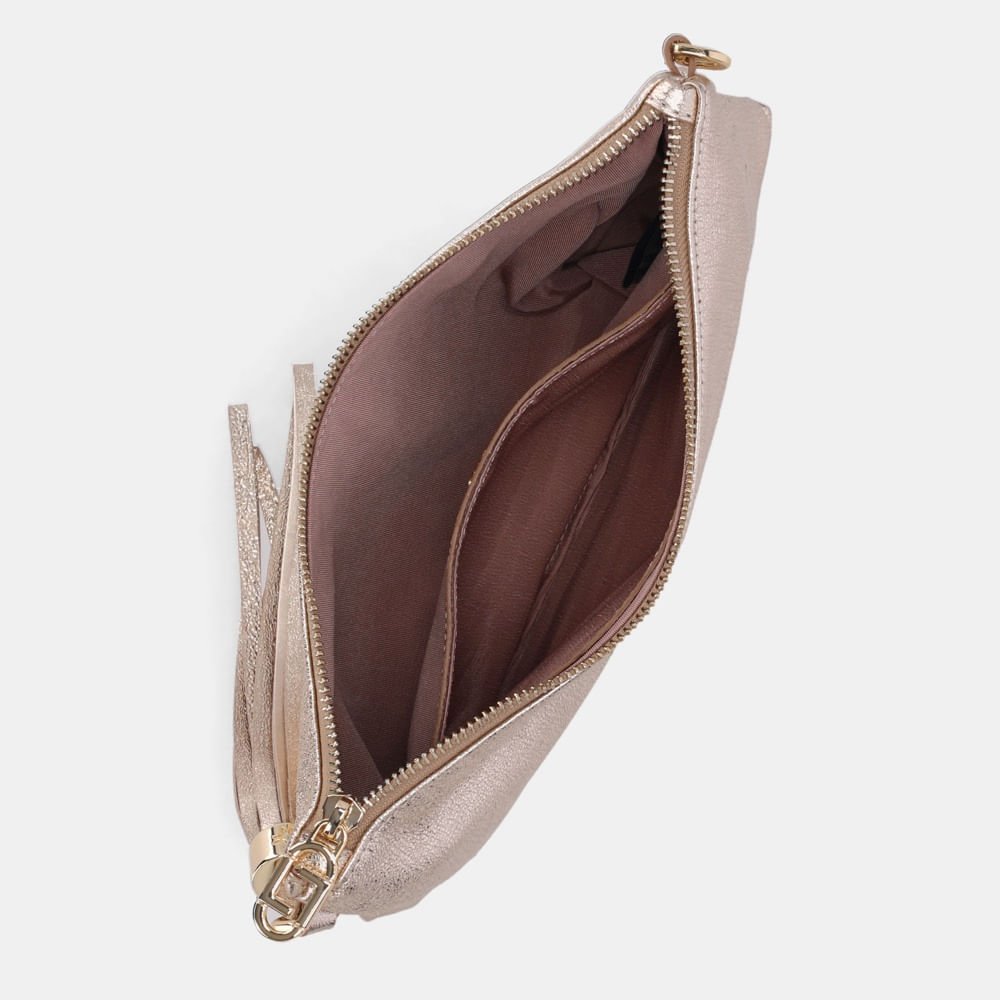 Bolsa Clutch Pequena Vênus Ouro - 2000530 Ouro 4